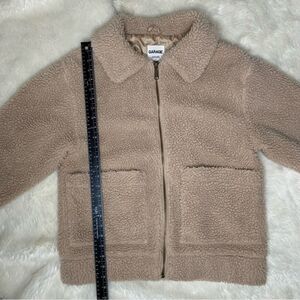 XS Garage Urban Outfitters Tan Brown Sherpa Jacket